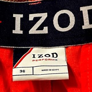 Mens Pink Flat Front Golf Shorts